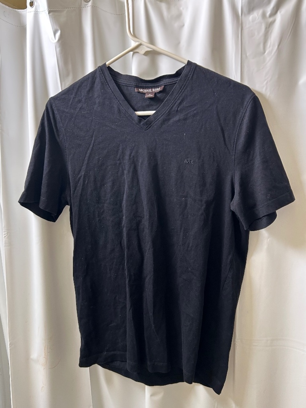 Michael Kors Men's Black Vneck